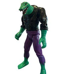 MARVEL COMICS The Lizard Action Figure SpiderMan Villain 10" Green Black Purple